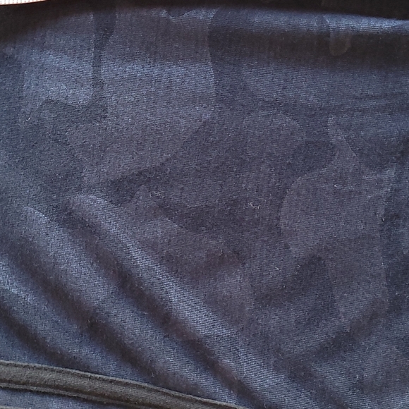 Adidas Dark Blue Camouflage Camo 3 Stripe Black Leggings Small - Picture 12 of 12